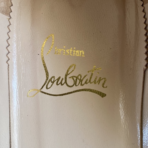 CHRISTIAN LOUBOUTIN ICONIC RED-SOLED POINTED TOE LOW HEEL PUMPS SIZE 41 🌟EUC🌟 - Picture 13 of 17